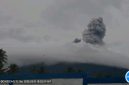 Gambar: Gunung Ibu Halmahera Barat, Mengalami Erupsi Sekitar 400 Meter.