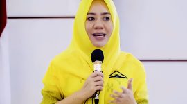 Dokumentasi: Eta Bot alias Hj. Alien Mus, Calon Ketua DPD Partai Golkar Maluku Utara Periode 2026-2030.