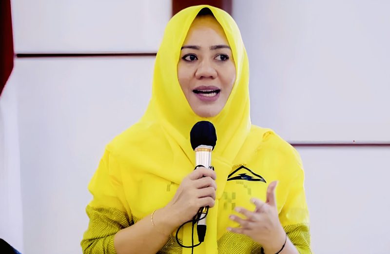Dokumentasi: Eta Bot alias Hj. Alien Mus, Calon Ketua DPD Partai Golkar Maluku Utara Periode 2026-2030.