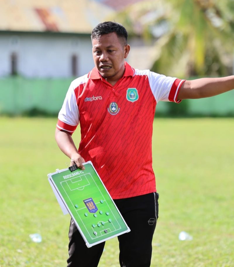 Dokumentasi: Sekretaris PSSI Kepulauan Sula, Bripka Erwin Faray