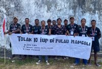 Dok: Aktivis Lingkungan Kepulauan Sula yang Bersikap Menolak 10 IUP di Pulau Mangoli.
