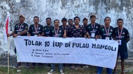 Dok: Aktivis Lingkungan Kepulauan Sula yang Bersikap Menolak 10 IUP di Pulau Mangoli.