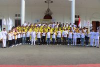 Dok: Pose Bersama Usai Kegiatan Pelepasan.