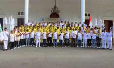 Resmi Lepas Kontingen Porprov, Eta Sua Optimis Juara