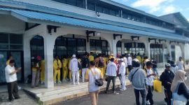 Dok: Apel Bersama Saat Tiba di Pelabuhan Ahmad Yani Ternate.
