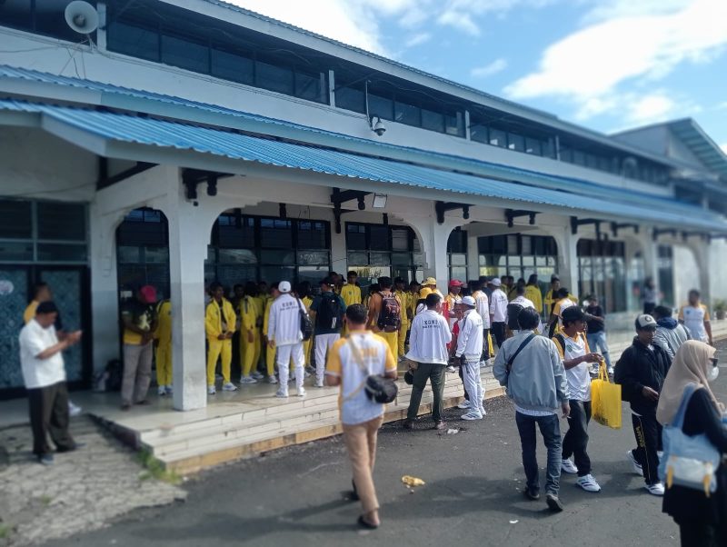 Dok: Apel Bersama Saat Tiba di Pelabuhan Ahmad Yani Ternate.