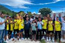 Dok: Foto Bersama Usai Bertanding di Lapangan Sepak Takraw di Kecamatan Galela.