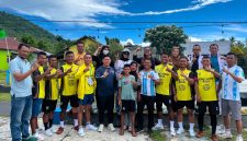 Dok: Foto Bersama Usai Bertanding di Lapangan Sepak Takraw di Kecamatan Galela.