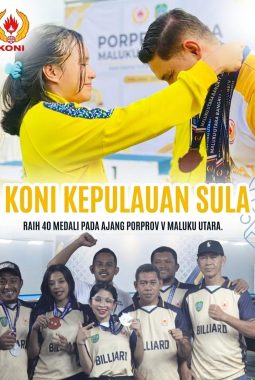 Meski Hanya 11 Cabor, Kontingen Sula Mampu Rabut 40 Medali di Porprov V Malut