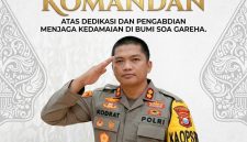 Dok: Flyer Kapolres Kepulauan Sula, AKBP Kodrat Muh. Hartanto, S.I.K.