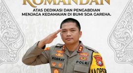 Dok: Flyer Kapolres Kepulauan Sula, AKBP Kodrat Muh. Hartanto, S.I.K.