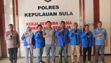 Dok: Pose Bersama Usai Silaturahmi Bersama Kapolres Kepulauan Sula, AKBP Kodrat Muh. Hartanto, S.I.K.
