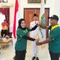 Dok: Bupati Kepulauan Sula, Hj. Fifian Adeningsi Mus Resmi Lepas Kontingen POPDA.