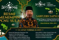 Dok: Ketua PCNU Kabupaten Kepulauan Sula, Sarfudin Sapsuha.