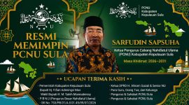 Dok: Ketua PCNU Kabupaten Kepulauan Sula, Sarfudin Sapsuha.