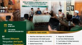 Dok: Kegiatan Media Gethering dan Konsolidasi Jam'iyyah PCNU Kabupaten Kepulauan Sula.