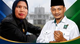 Dok: Flyer Anggota DPRD Kepulauan Sula Masmina Ali dan Ketua PKB Kepulauan Sula Armin Soamole.