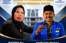 Dok: Anggota DPRD Kepulauan Sula Masmina Ali dan Ketua PMII Kepulauan Sula Namrudin Umasugi.