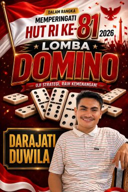 Meriahkan HUT RI ke 81, Panitia Sukses Gelar Lomba Domino di Waimua Cafe