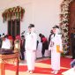 Dok: Bupati Kepulauan Sula Hj. Fifian Adeningsi Mus Jadi Irup HUT RI ke 81.