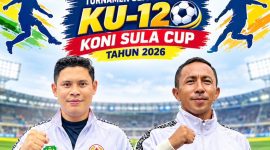 Dok: Flyer Turnamen KONI Sula Cup tahun 2026.