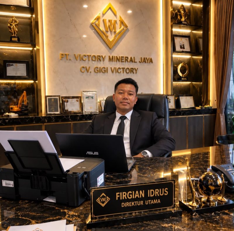 Dok: Direktur CV GG Viktori, Firgian Idrus.